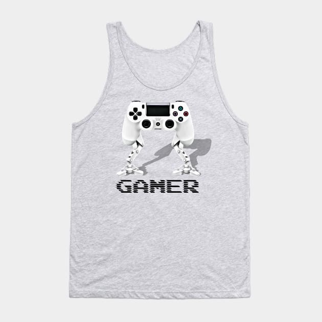 Gamer Tank Top by Digitanim8tor